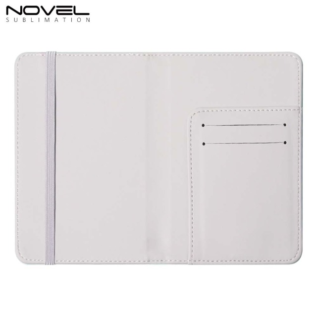 PU Leather Blank Heat Transfer Travel Passport Book Holder Wallet Cover for Passport, Business Cards, Credit Cards, Boarding Passes