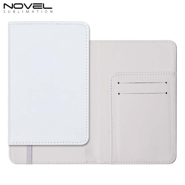 PU Leather Blank Heat Transfer Travel Passport Book Holder Wallet Cover for Passport, Business Cards, Credit Cards, Boarding Passes