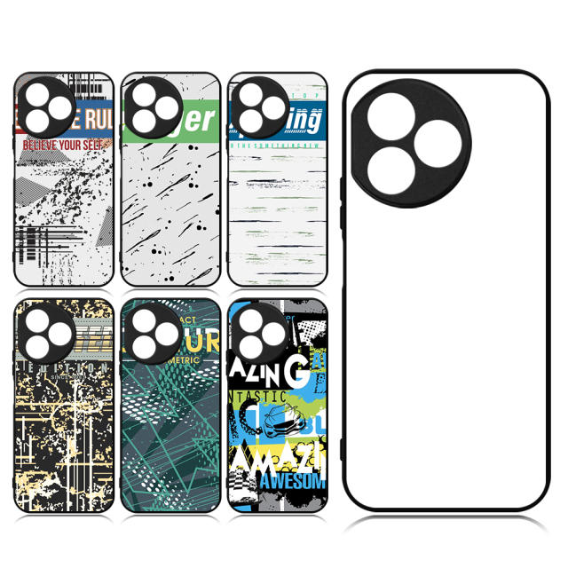 New Arrival Sublimation 2D TPU Phone Case for Honor X9B/Honor X50/X50i+ with Aluminum Insert