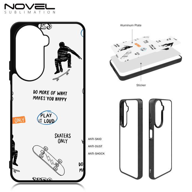 New Arrival!!! For Honor 100 Series,Huawei Nova 11 SE Sublimation Blank Rubber 2D TPU Phone Case Cover