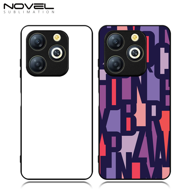 New Arrival Sublimation 2D TPU Phone Case for Spark Go 2023/Smart 7,Samrt 8 With Aluminum Insert