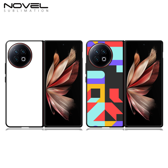 New Arrival Sublimation Blank 2D TPU Phone Case for Vivo X Flip,X Fold 2 DIY Shell With Aluminum Insert