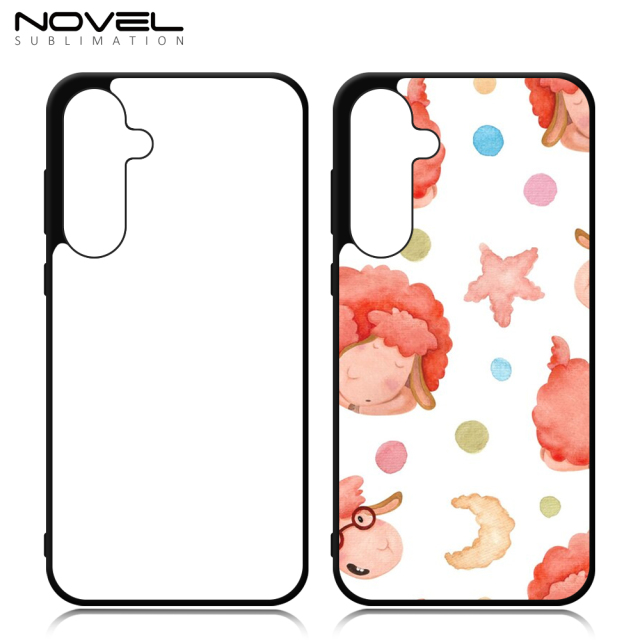Blank Sublimation 2D TPU Phone Case Soft Rubber Cover for Samsung A05 Series,A54 5G With Aluminum Sheet