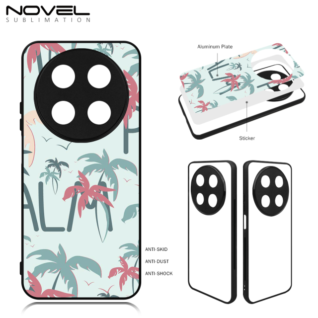 Smooth Sides!!! For Huawei Enjoy 70 Pro Enjoy 60X,Nova Y61 / Enjoy 50Z Sublimation Blank Rubber 2D TPU PC Phone Case Cover