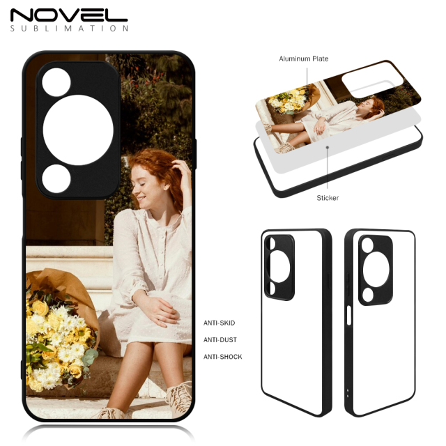 Smooth Sides!!! For Huawei Enjoy 70 Sublimation Blank Rubber 2D TPU PC Phone Case Cover
