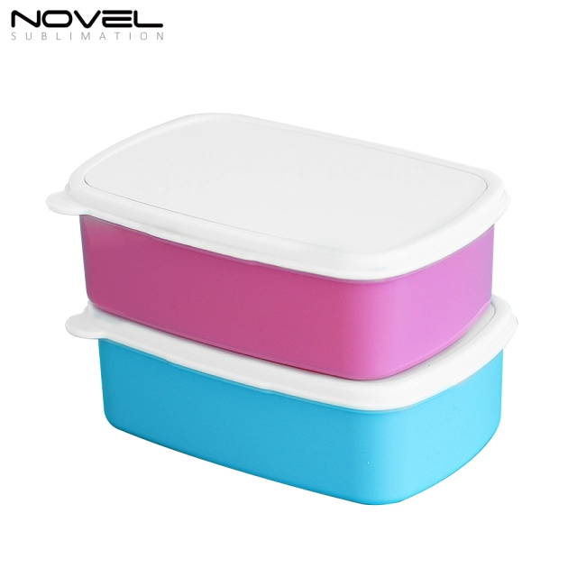 Heat Press Sublimation Blank Plastic Rectangle Lunch Box Picnic Box