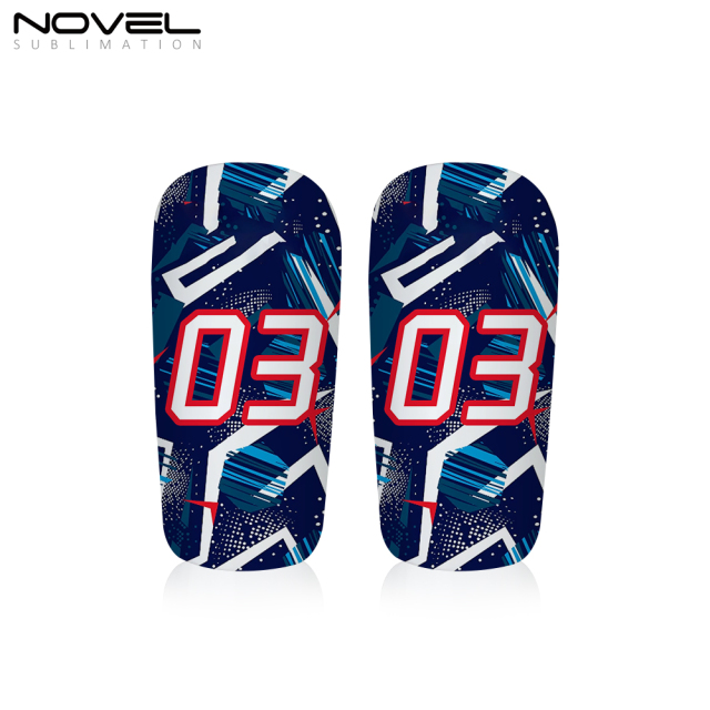 New Arrival Personalized Sublimation 3D Blank Soccer Shin Guards