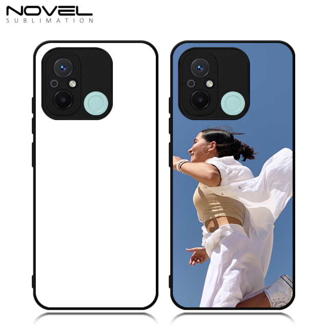 Smooth Sides!!! Sublimation Blank 2D TPU Phone Case Cover With Metal Insert for Redmi 12C,Redmi Note 8 Pro,Note 11 Pro,Note 12 R/Redmi 12 5G,Note 12S 4G