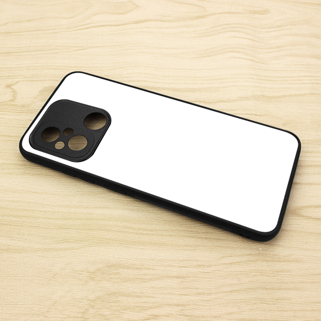 Smooth Sides!!! Sublimation Blank 2D TPU Phone Case Cover With Metal Insert For Redmi K40