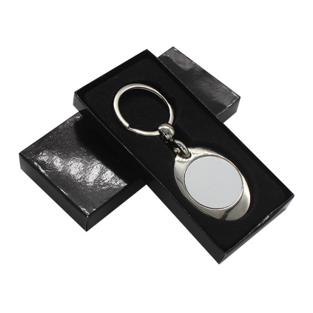 Token Key Chain Metal Magnet Keychains Dye Sublimation Blanks Stainless steel Pendants Gifts Bag Charms Accessories