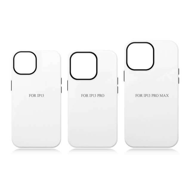 New arrival Sublimation 3D 2in1 Magsafe Phone Case For iPhone 13,14,15 Series Support Wireless Charging