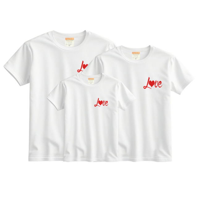 Sublimation Blank Milk Silk Polyester T-shirt for Kids,Women,Men White T-shirt
