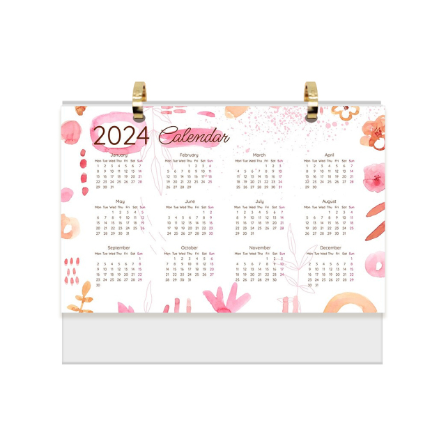Sublimation Blank Calendar Desk Calender,Desk Planner,Office Calendar