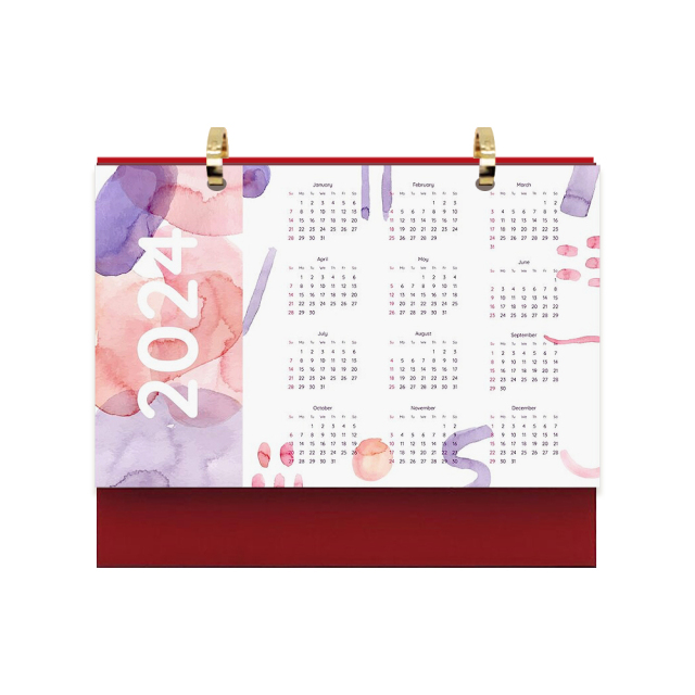 Sublimation Blank Calendar Desk Calender,Desk Planner,Office Calendar