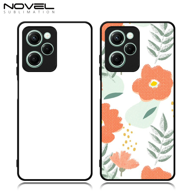 Smooth Sides!!! 2D TPU Phone Cover With Metal Insert For Redmi Note 12 Pro Speed,Note 12 Pro Plus 5G For Customized Sublimation Printing