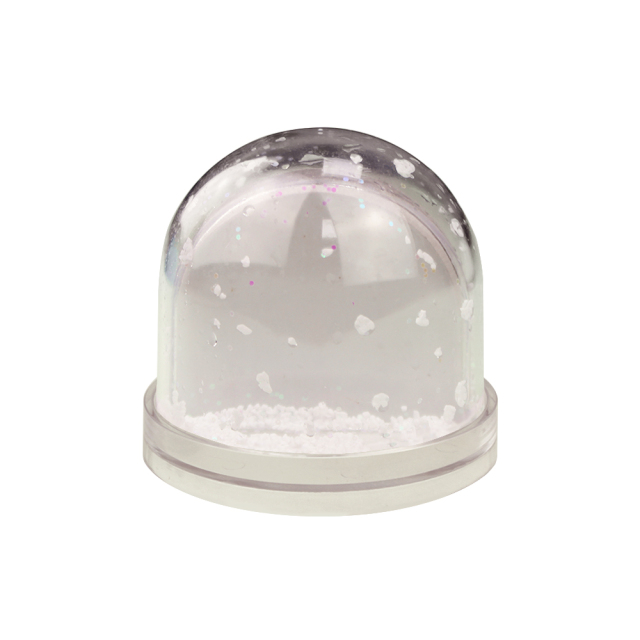 New Arrival Sublimation Photo Snow Globe with Black Base Creative Gifts Customized Photo Frame