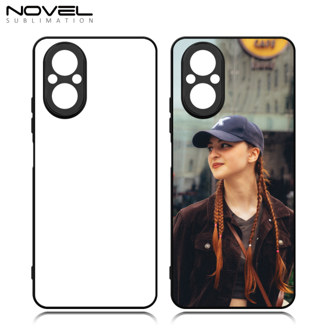 New Arrival!!! For Reno7 5G、Realme C53/ NERZO N53、Realme C67 4G Sublimation Blank Rubber 2D TPU Phone Case Cover