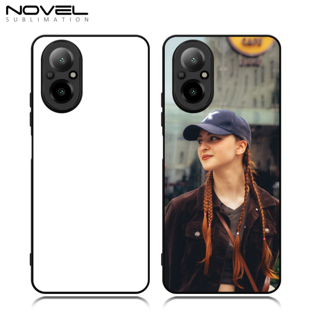 New Arrival!!! For Reno7 5G、Realme C53/ NERZO N53、Realme C67 4G Sublimation Blank Rubber 2D TPU Phone Case Cover