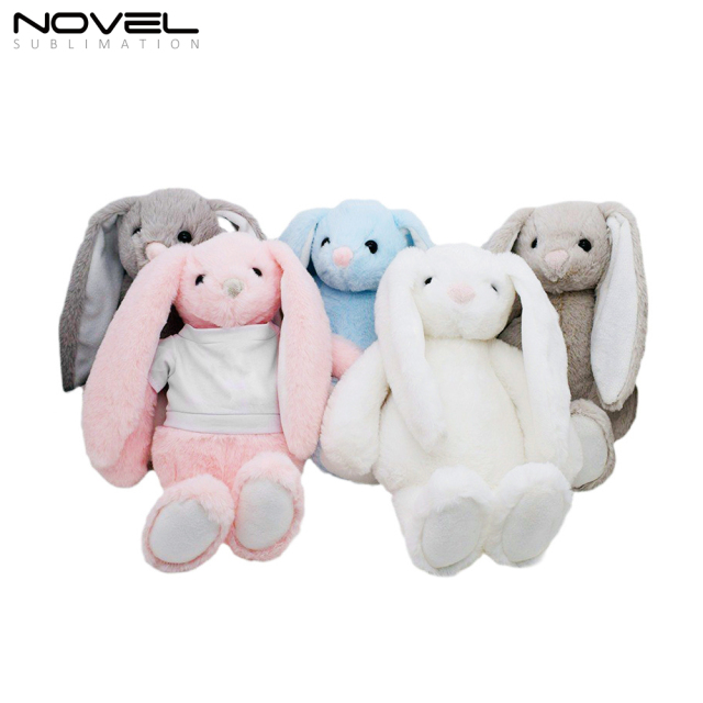 Sublimation Easter Bunny Plush Toys Easter Basket Stuffers, Easter Decorations Easter Gift