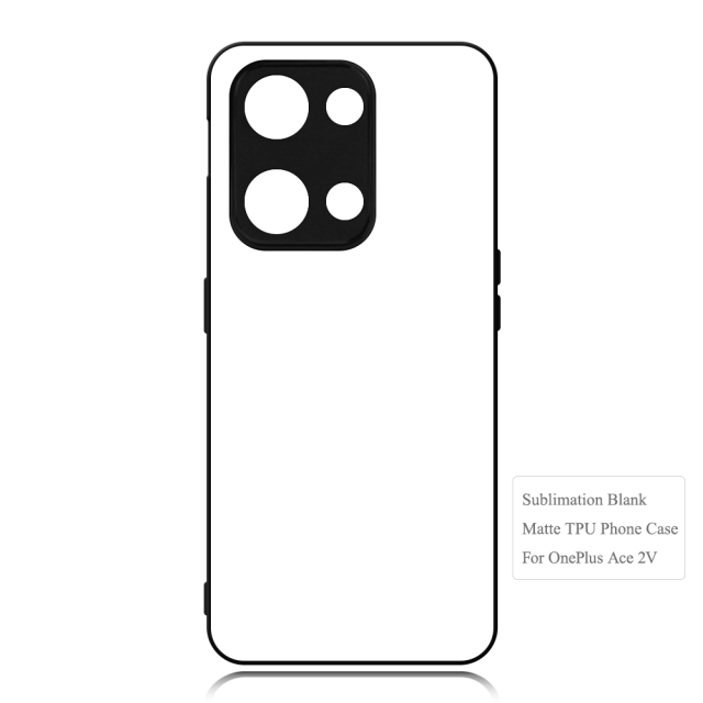 New Arrival For One Plus ACE 2V Sublimation 2D TPU Case Cover With Aluminum Insert