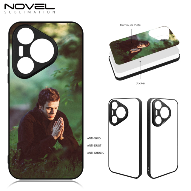 Smooth Sides! For Huawei P70 Sublimation Blank Rubber 2D TPU PC Phone Case Cover