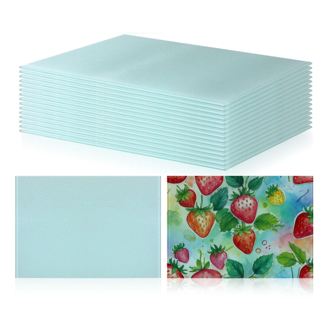 Sublimation Tempered Glass Cutting Board For Heat Press Printing