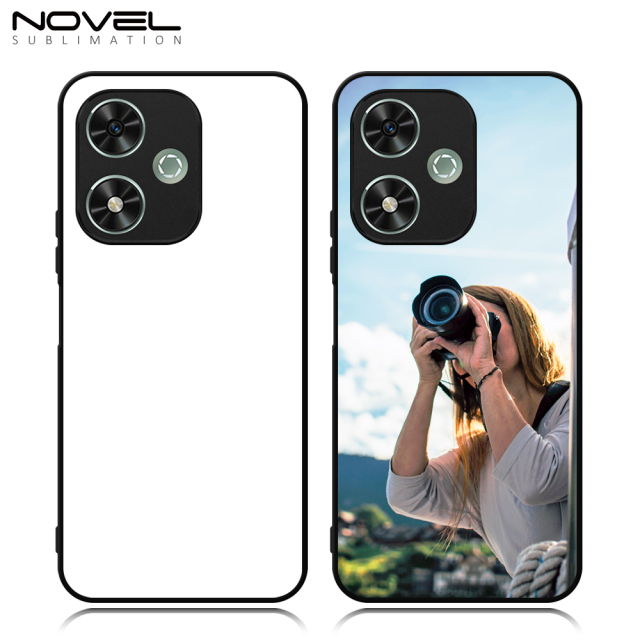 Smooth Sides!!! For Honor Play 40C,Honor Play 50 Sublimation Blank 2D TPU Phone Case With Aluminum Insert