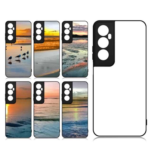 New Arrival!!! For Realme C65 4G Sublimation Blank Rubber 2D TPU Phone Case Phone Cover