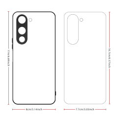 New Arrival Sublimation 2D TPU Phone Case for Vivo Y04 4G Personalized Phone Cover with Aluminum Insert