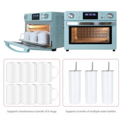30L Sublimation Oven for Mugs & Tumblers - Large Capacity Heat Transfer Machine for Batch Printing