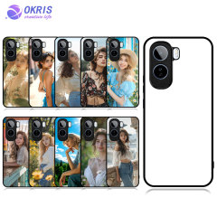 For Vivo T5 Pro Sublimation 2D TPU Phone Case DIY Heat Transfer Customized Phone Cover