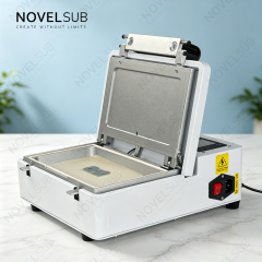 NOVELSUB VM-01 New 3D Sublimation Film Machine for 3D Phone Cases | Heat Transfer Machine with Universal Mold Compatible with 149×243mm Sublimation Film | 650W Professional DIY Sublimation Equipment for 3D Film Printing