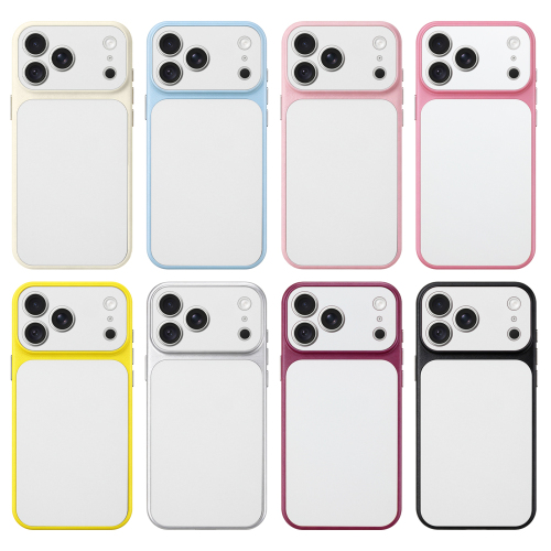 NOVELSUB Sublimation Blank 2D TPU Large-Window Leather Phone Case for Iphone 13 to 17 Series | Custom DIY | Leather texture | Heat dissipation| 8 Colors Available