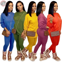 Best Price Solid Candy Color Loose Hoodie Casual Trouser Two Piece Set Women Clothing Women Joggers Suits Set