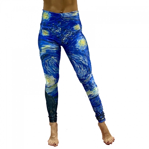 FREE SHIPPING Women Digital Print Fashion High Waist Legging