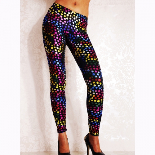 Women Digital Print Fashion High Waist Legging