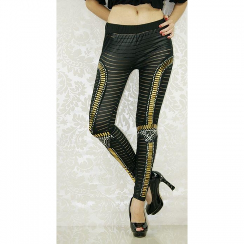 Women Digital Print Fashion High Waist Legging