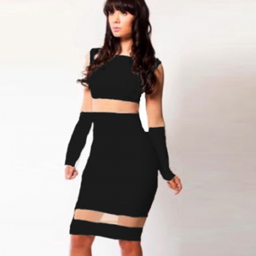 Free Shipping Women Sexy Mini Bodycon Dress