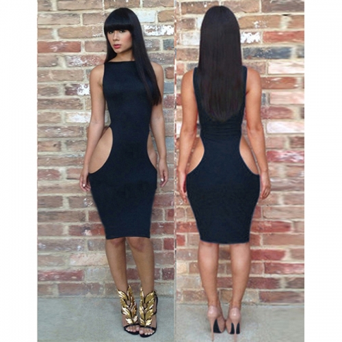 Free Shipping Women Sexy Mini Bodycon Dress