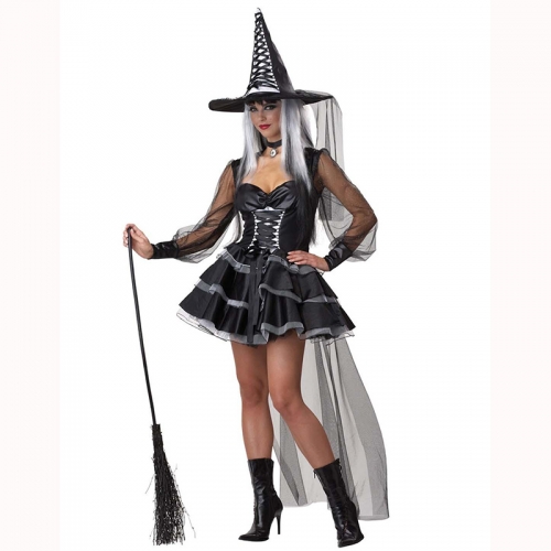 Women's Witch Costume Halloween Party Classic Witch Cosplay Costume
