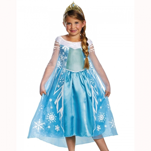 Princess Dress Kid Fancy Party Dress Up Halloween Cosplay Costume