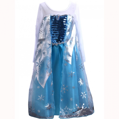 Princess Dress Kid Fancy Party Dress Up Halloween Cosplay Costume