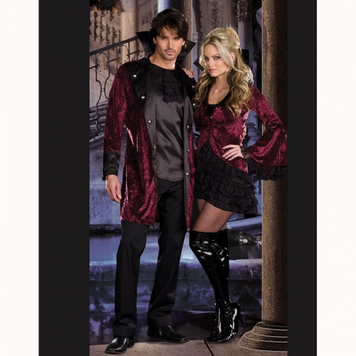 Women Vampiress Queen Costume Dress Up Party