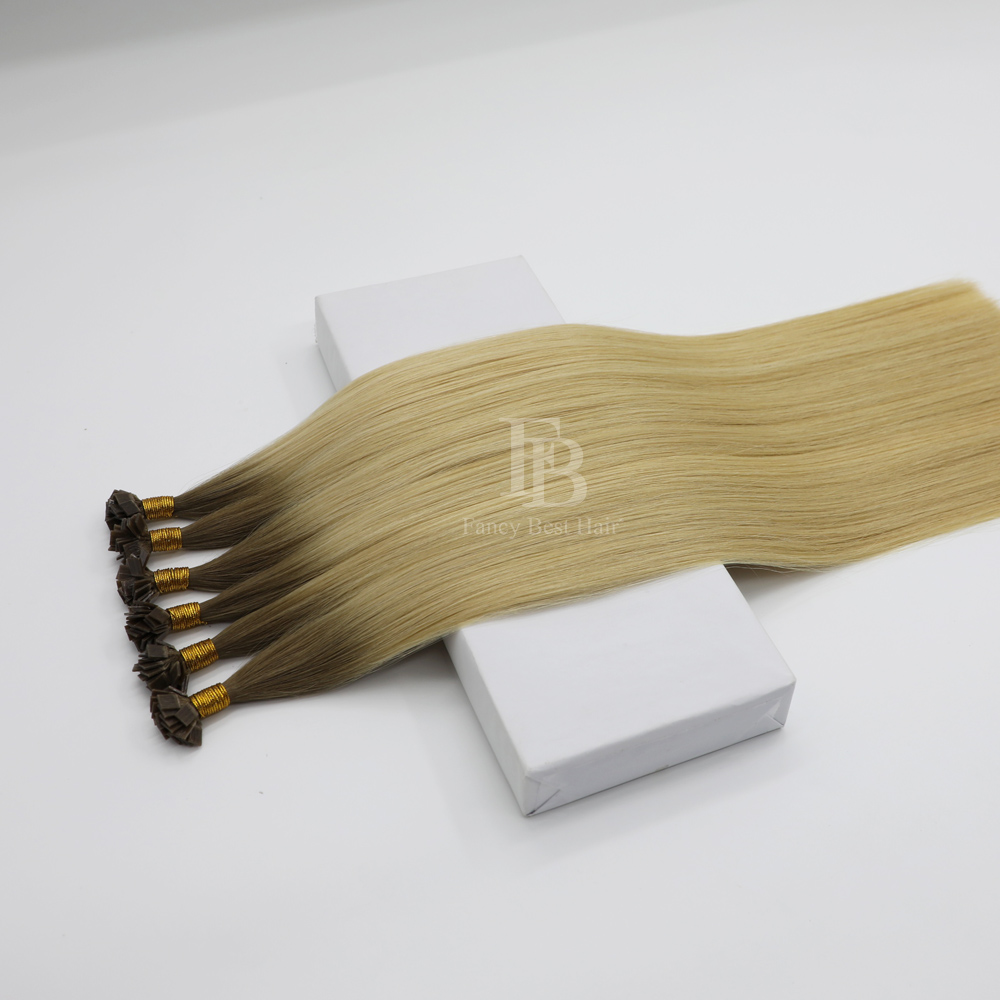 #T8-22 Ombre Flat Tip Hair