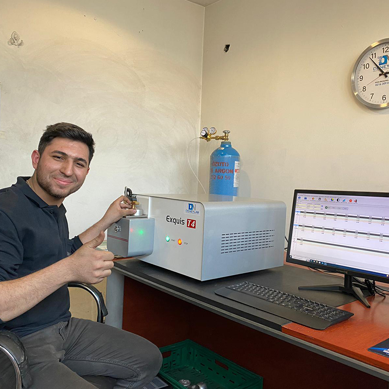 Install Exquis T4 Optical Emission Spectrometer for Sahra Alıminium