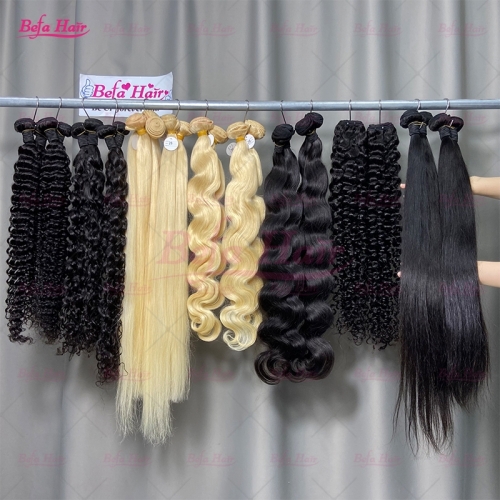 Wholesale 613# Straight/Body Wave 1Bundles 8-30 Inches Virgin Human Hair Weave