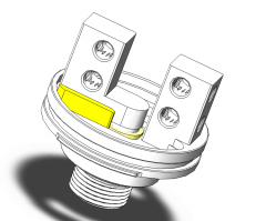 Velocity deck of Aromamizer Plus V1/V2  RDTA （Add squonk pin)