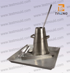 Slump cone test set