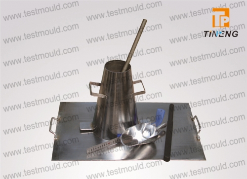 Slump cone test set