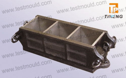 Cast iron three gang mould